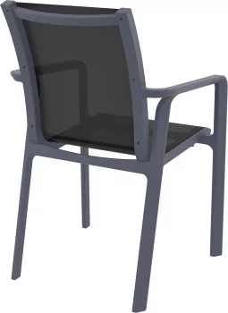 Стул садовый Pacific 57X62X90 CM серый