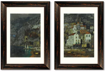 Диптих View of Amalfi 51X71 / 51X71 CM