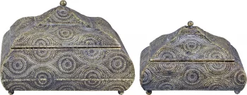Набор из двух шкатулок Haosravah 33X28X22 / 26X20X17 CM