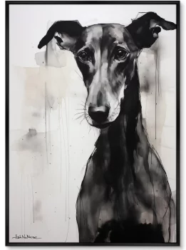 Набор из двух постеров на холсте Tender look 75X105 / 75X105 CM