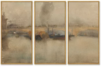 Триптих London Bridge 105X157 / 105X157 / 105X157 CM