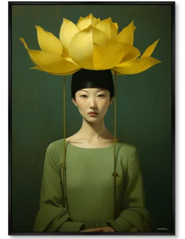 Постер на холсте Vibe Collection Blooming Soul 75X105 CM