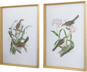 Диптих Bird 50X70 / 50X70 CM