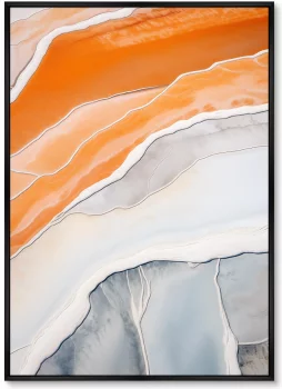 Набор из двух постеров на холсте Salt lakes 75X105 / 75X105 CM