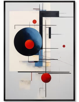 Постер на холсте Geometric space of the Universe 75X105 CM