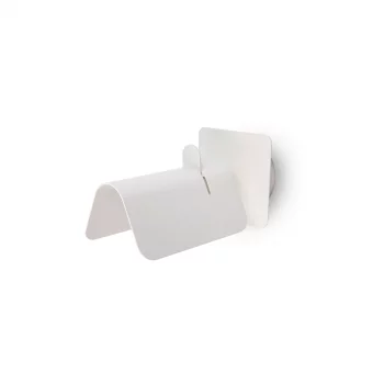 Настенный декоративный светильник Smile белый 13.2X12X19.5 CM