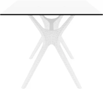 Стол пластиковый Ibiza 180X90X74 CM белый