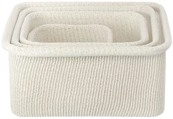 Набор из четырёх органайзеров для хранения Sustainable 30X42X20 / 27X3719 / 22X32X17 / 17X23X14 CM