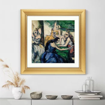 Постер Les Courtisanes 61X61 CM