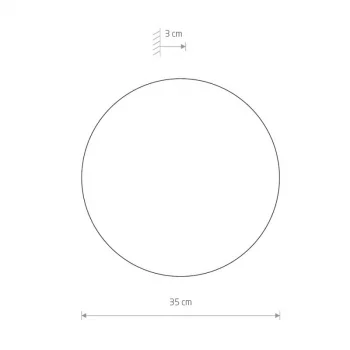 Настенный светодиодный светильник Ring Led