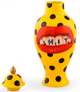 Фарфоровая ваза Toiletpaper Vase 20X20X47 CM