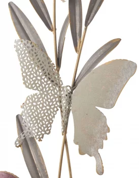 Панно из металла Butterfly 29X74 CM