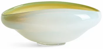 Стеклянная декоративная чаша Nodila 30X21X12 CM