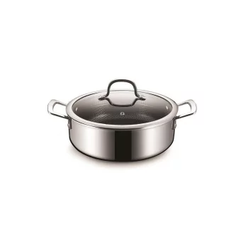 Кастрюля 4 л, 26*8 см с крышкой New Kitchen Grid нерж. с антиприг. покр. ИНДУКЦИЯ P.L.
