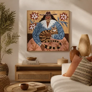 Постер Charm of Andalusia 100X100 CM