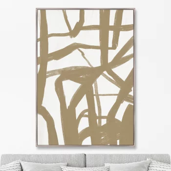Репродукция на холсте The long way out 75X105 CM