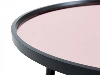 Набор из двух столиков Focus 80X80X35 / 50X50X43 CM