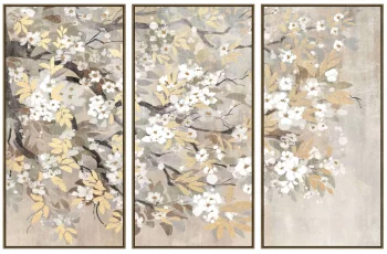 Набор из трёх постеров In the Garden 40X180 / 40X180 / 40X180 CM