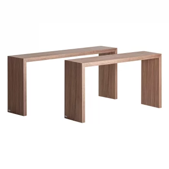 Набор из двух консольных столиков Platte 128X25X53 / 108X25X53 CM