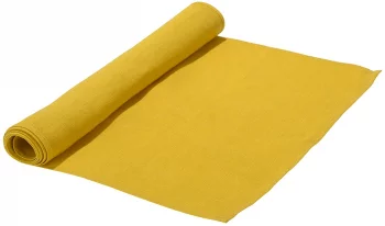 Дорожка на стол из стираного льна Essential 45X150 CM горчичного цвета