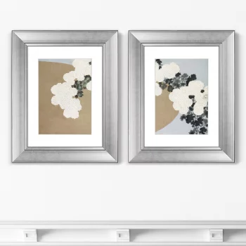 Диптих Blossom from Momoyogusa Flowers 41X51 / 41X51 CM
