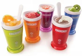 Форма для холодных десертов Slush & Shake оранжевая