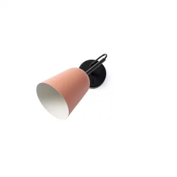 Настенный светильник Studio розовый абажур 1xE14 22.8X11X22.5 CM