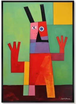 Набор из двух постеров на холсте Happy Creatures 75X105 / 75X105 CM