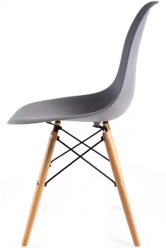 Стул Eames 47X55X81 CM серый