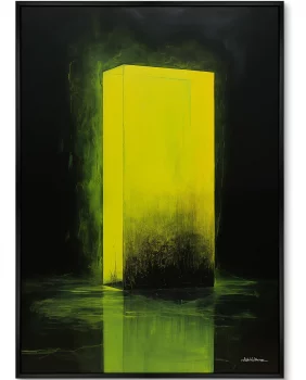 Постер на холсте Neon Consciousness 75X105 CM