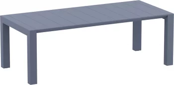 Стол пластиковый раздвижной Vegas 180-220X100X75 CM серый
