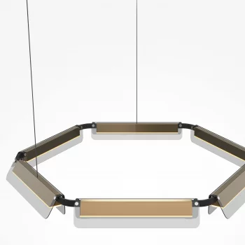 Подвесной светильник Flat 107X107X22 CM