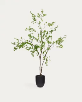 Искусственное дерево Enkianthus в черном горшке 97X100X214 CM