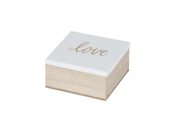Шкатулка LOVE 10X10X5 CM