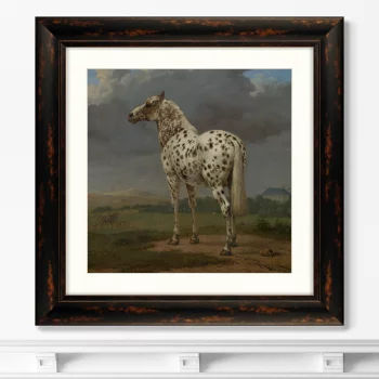 Постер The Piebald Horse 61X61 CM
