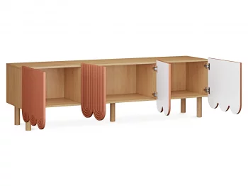 Сервант 4-х дверный Mira 189.2X47X57.5 CM