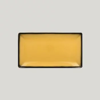 Блюдо прямоугольное RAK Porcelain LEA Yellow 33,5 см (желтый цвет)