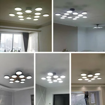 Потолочный LED-светильник Turna 100X100X25 CM
