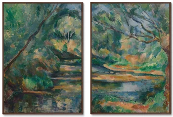 Диптих The Brook 75X105 / 75X105 CM