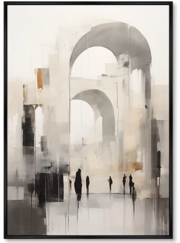 Набор из двух постеров на холсте Graceful arches 75X105 / 75X105 CM