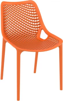 Стул пластиковый Air 50X60X82 CM оранжевый