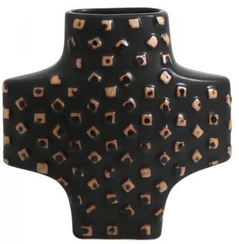 Ваза Cross Rivet 23X10X23 CM