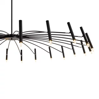 Люстра Chorus FR5570PL-24B 180X180X77 CM