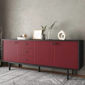 Комод Emerson 190X45X75 CM Red