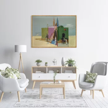 Постер на холсте Coherences 105X75 CM