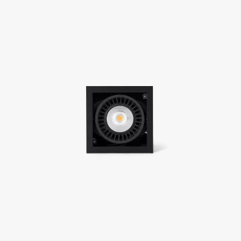 Встраиваемый светильник Colin-1 черный LED 24-36W 2700K 20° 17.3X17.3X18.2 CM