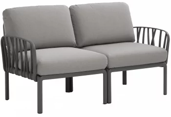 Диван садовый с подушками Komodo 144X78X88 CM