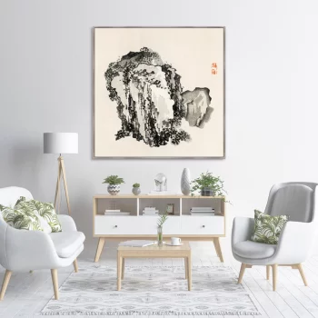 Постер Mountain 105X105 CM