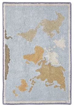 Детский коврик World map 70X100 CM