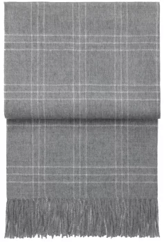 Плед из шерсти альпаки Superior 130X200 CM Light grey/white